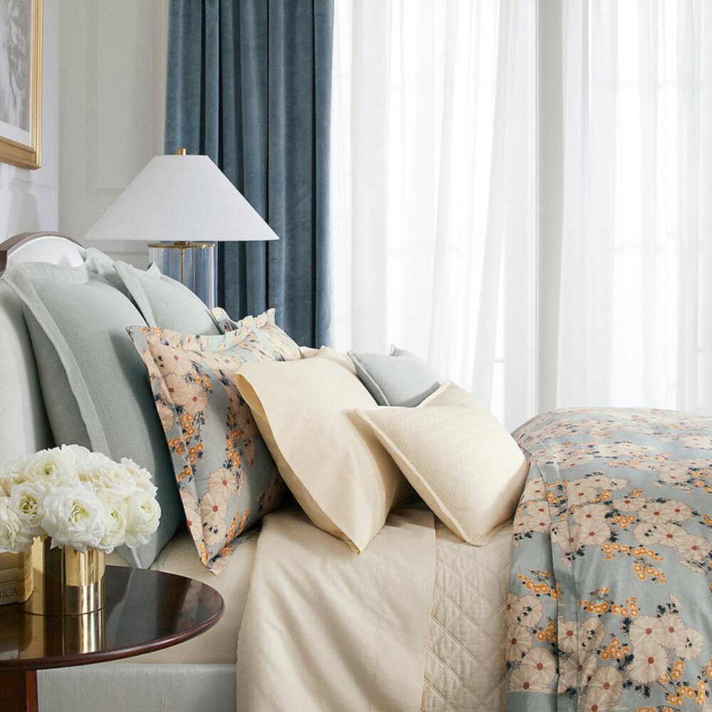 Ralph Lauren Cassie Tallie Floral Flat Sheet